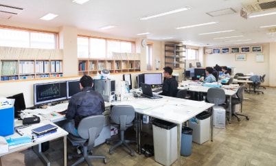 鈴木鉄興株式会社の設計室