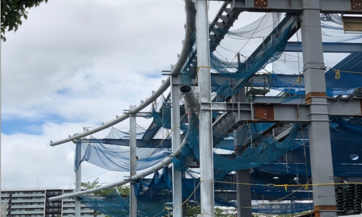 大井競馬場下見所騎手控室・馬主会館新築工事