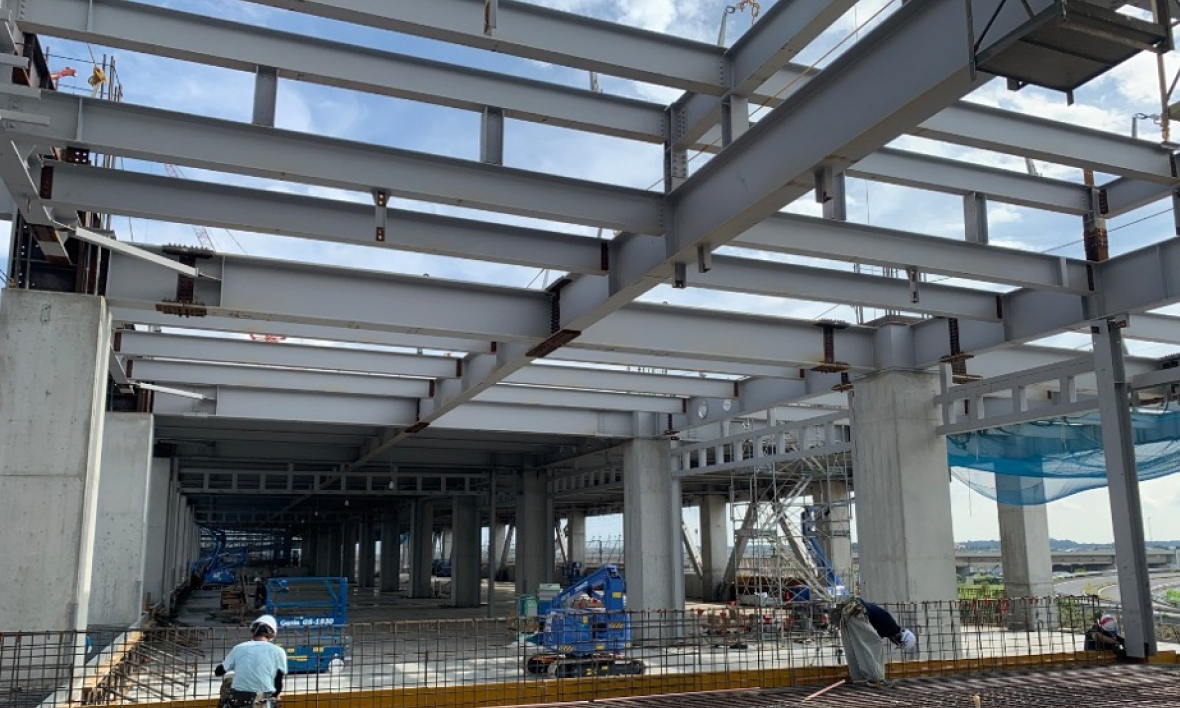 (仮称)グッドマン常総新築工事(倉庫棟)